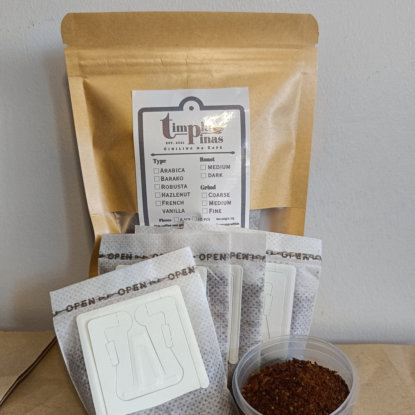 [TP] 12g Sampler Drip Coffee (7-piece pack)