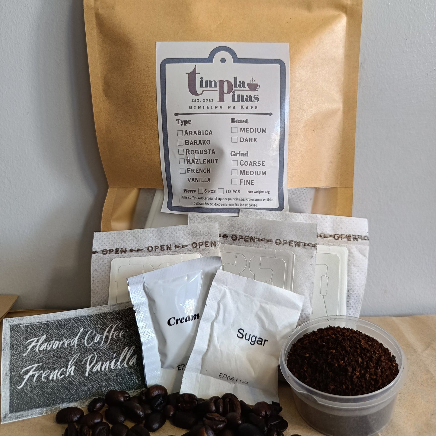 [TP] 12g French Vanilla Drip Coffee